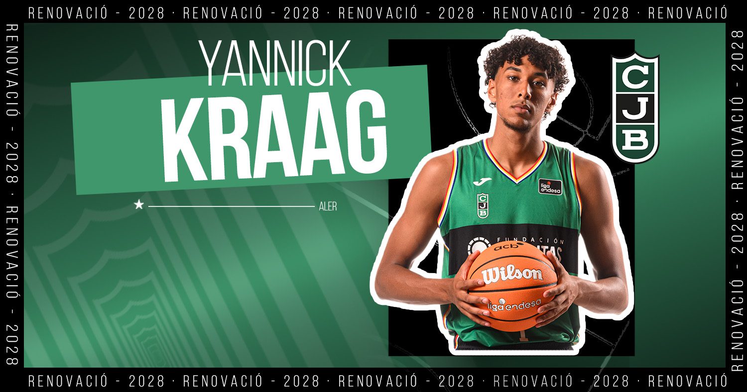 La polivalencia y proyección de Yannick Kraag continuarán al servicio de la Penya