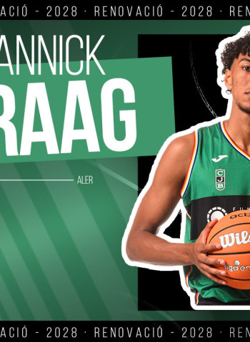 La polivalencia y proyección de Yannick Kraag continuarán al servicio de la Penya