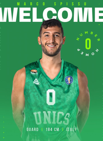 Marco Spissu, nuevo jugador del Unics Kazan