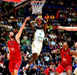 Zalgiris protagoniza una gran remontada y vence al Milán, 82-85