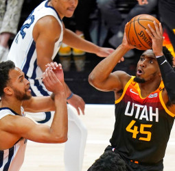 Mitchell comanda el ataque del Jazz para igualar la serie con los Grizzlies (141-129) [1-1]