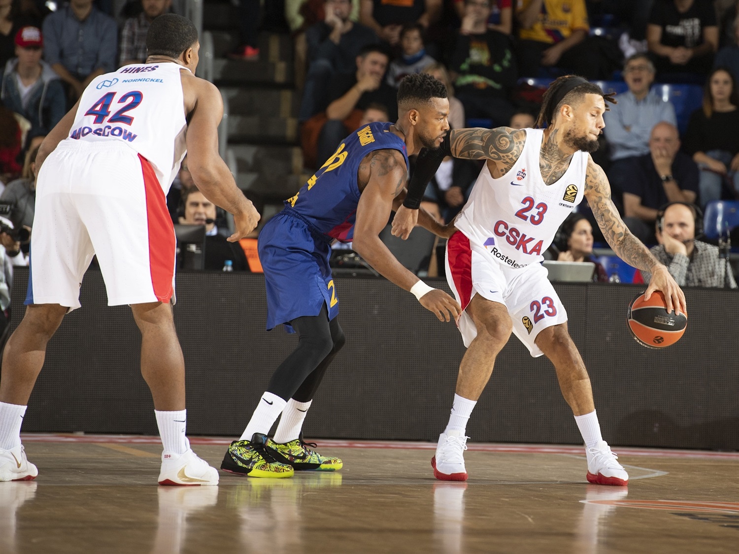 El CSKA endosa la primera derrota azulgrana en el Palau (67-96)