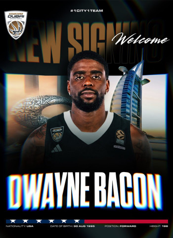 Dwayne Bacon se une al ambicioso proyecto de Dubai Basketball
