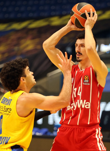 Lucic lidera la victoria del Bayern Munich en Tel Aviv (82-85)