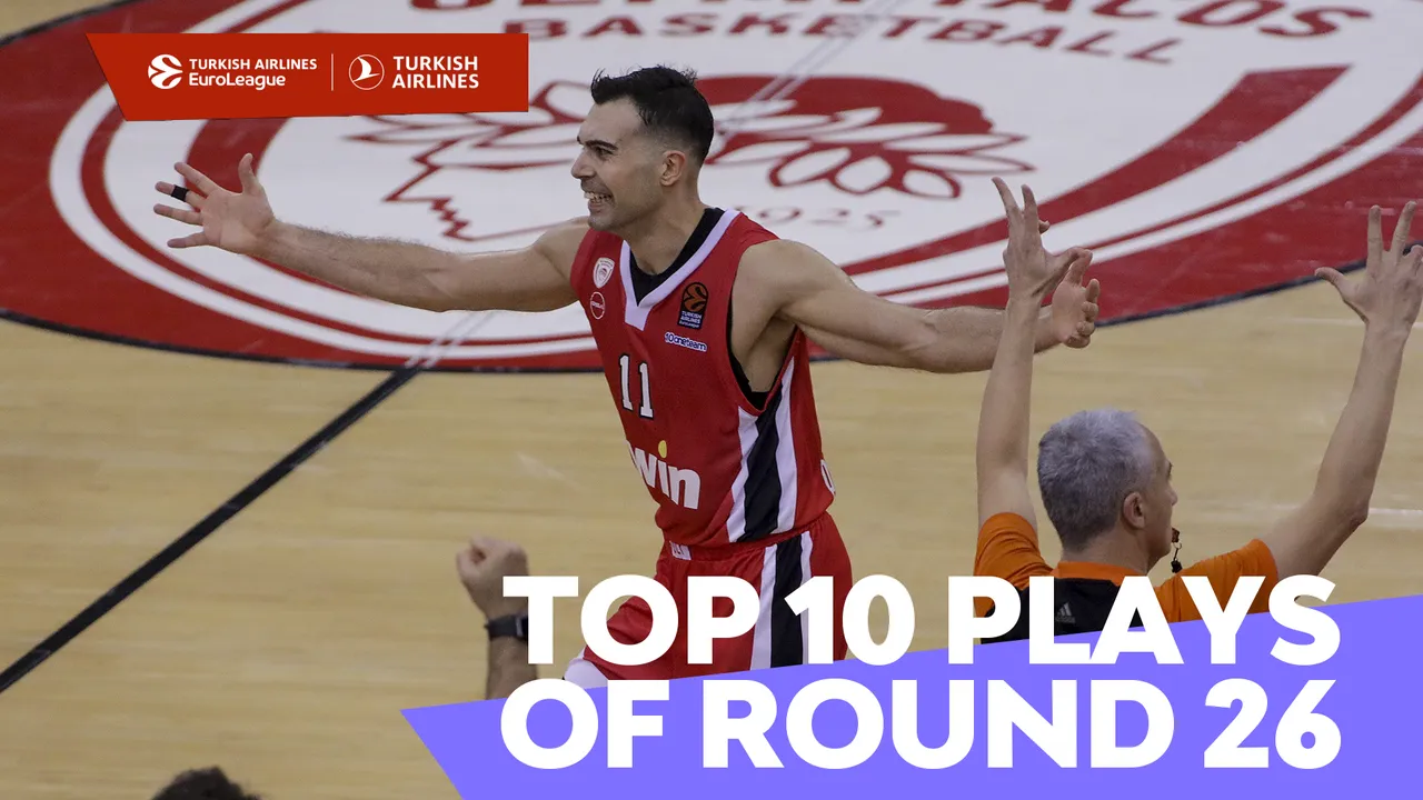 Las 10 mejores jugadas | Ronda 26 | Euroliga de Turkish Airlines