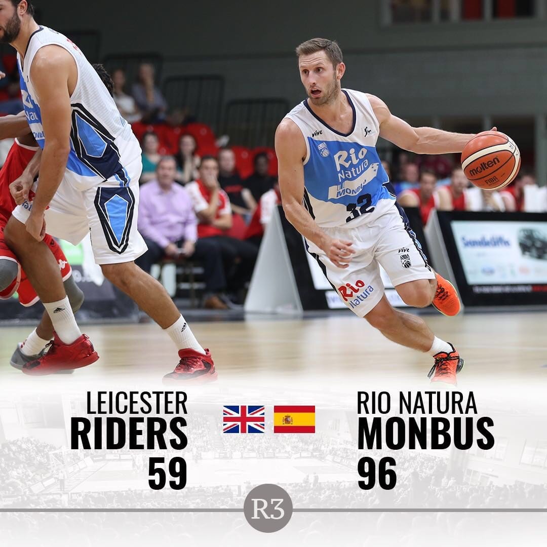 Rio Natura Monbus Obradoiro arrolla al Leicester y sigue sin perder (59-96)