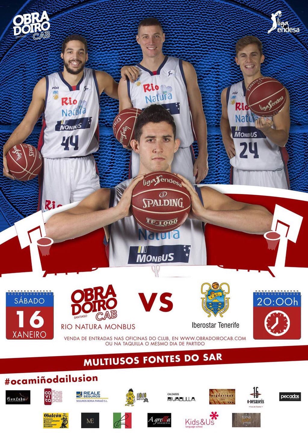 Guía del Río Natura Monbus vs Iberostar Tenerife