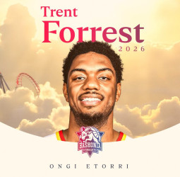 Trent Forrest, potencia física para la dirección de Baskonia