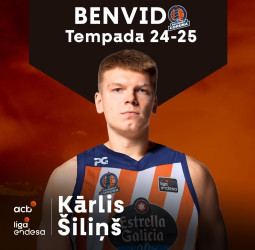 Karlis Šilinš suma centímetros para el tramo final de temporada del Leyma Coruña