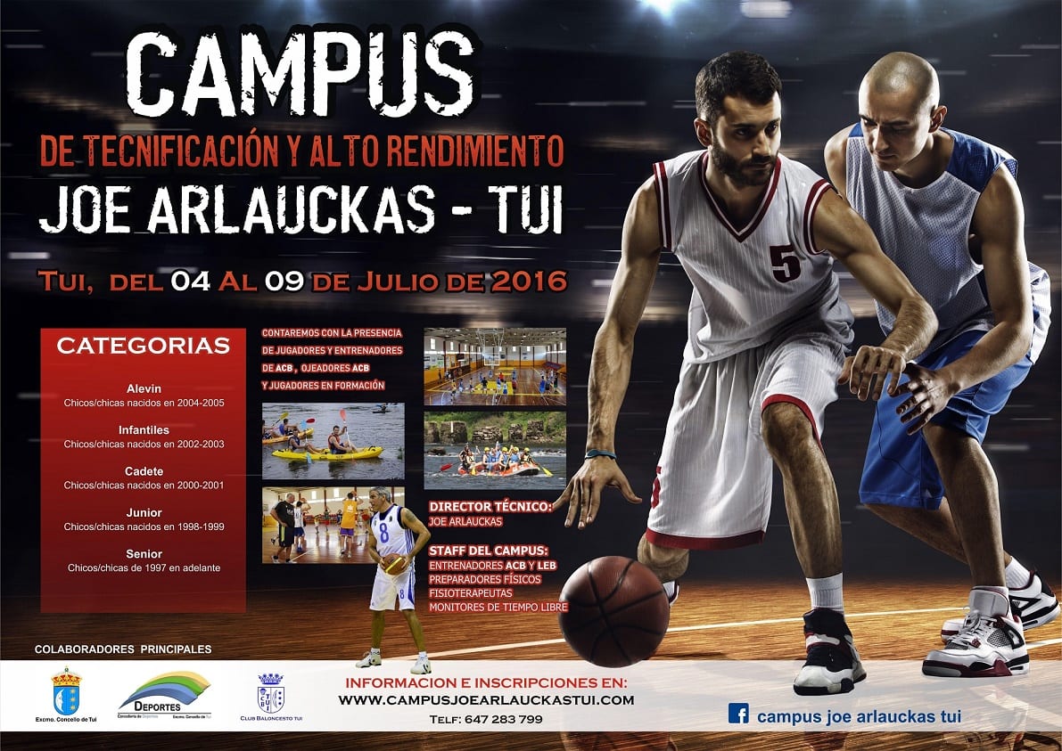Un año más, no te pierdas el Campus Joe Arlauckas-Tui