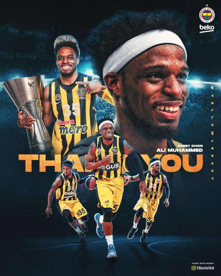 El Fenerbahce anuncia la marcha de Bobby Dixon