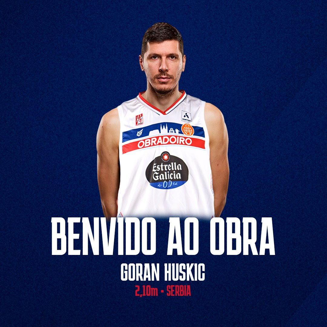 Goran Huskić, primer refuerzo interior del Monbus Obradoiro