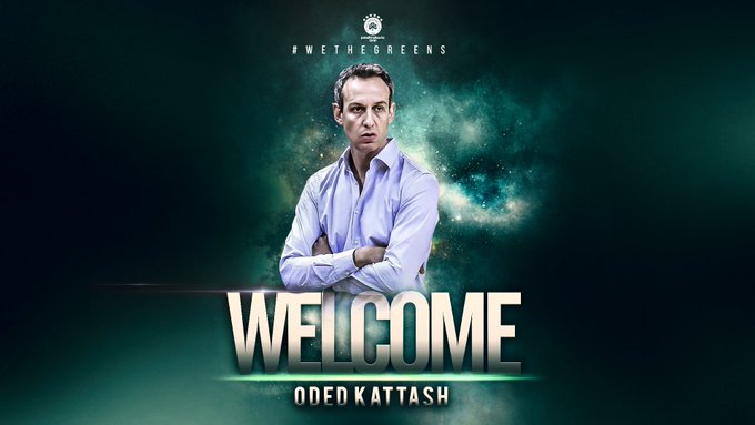 Oded Kattash, nuevo entrenador del Panathinaikos