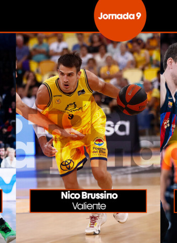 Los Más de la Jornada 9 de la Liga Endesa 2022-23