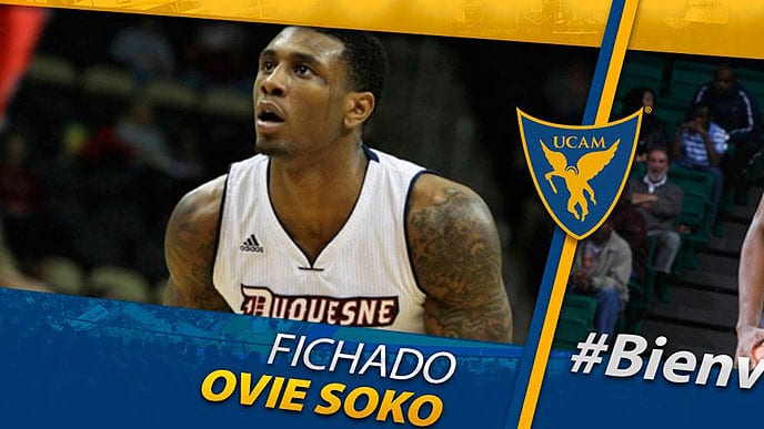 Ovie Soko, un anotador para el UCAM Murcia