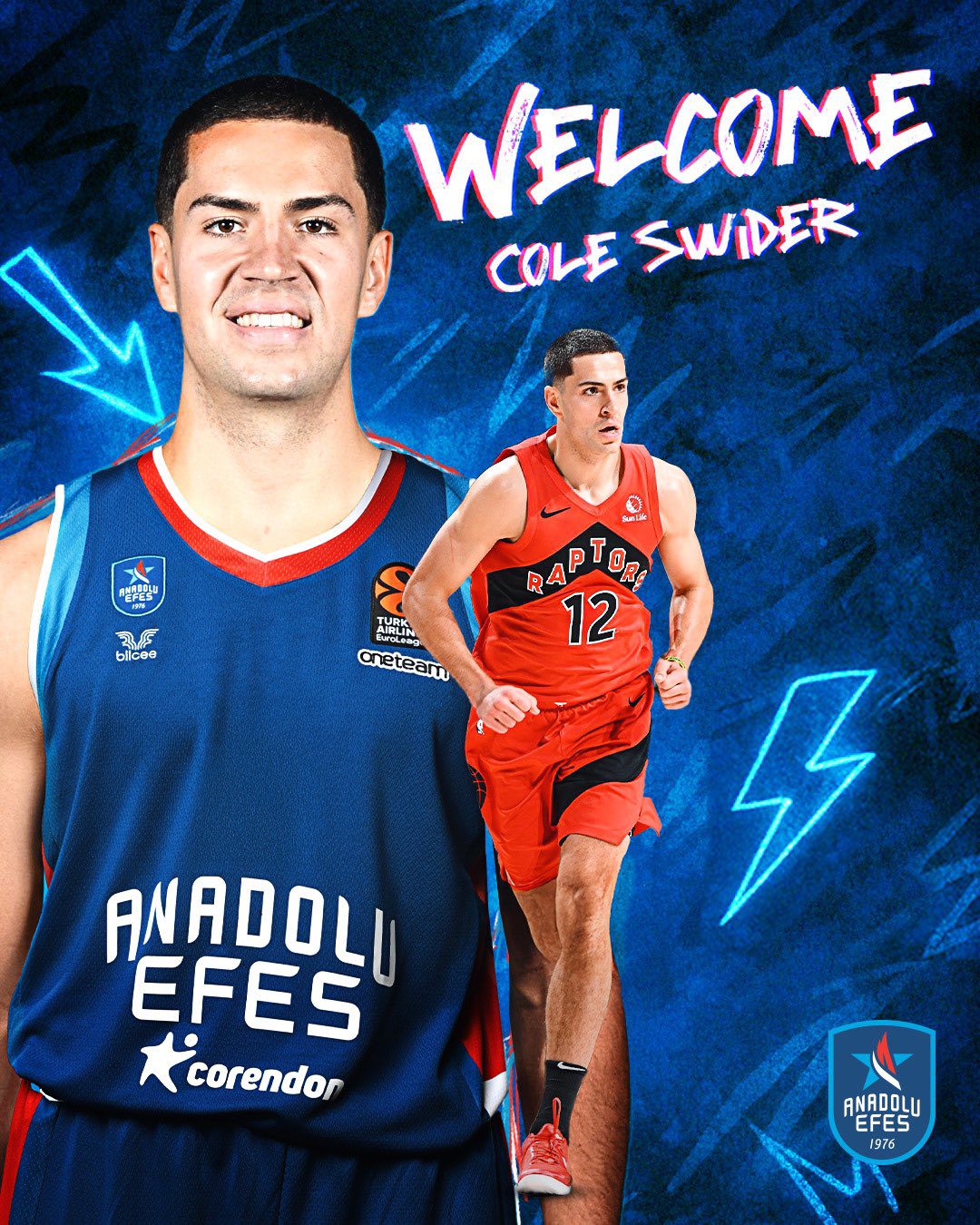 Anadolu Efes se hace con el tirador Cole Swider