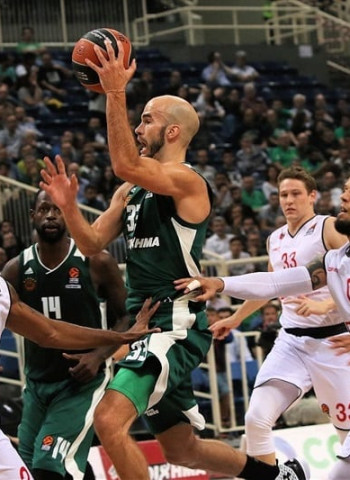 Calathes lidera el Panathinaikos en la victoria sobre el Brose Baskets (93-83)