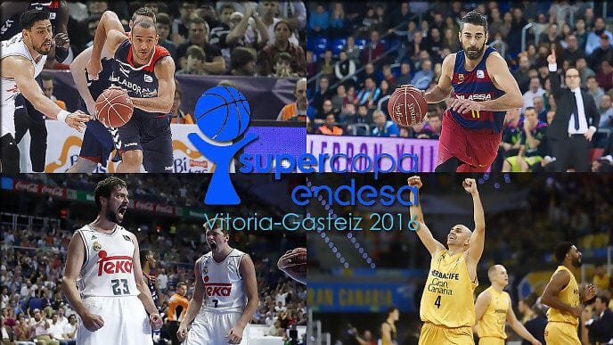 La Supercopa Endesa 2016 se celebrará en Vitoria-Gasteiz