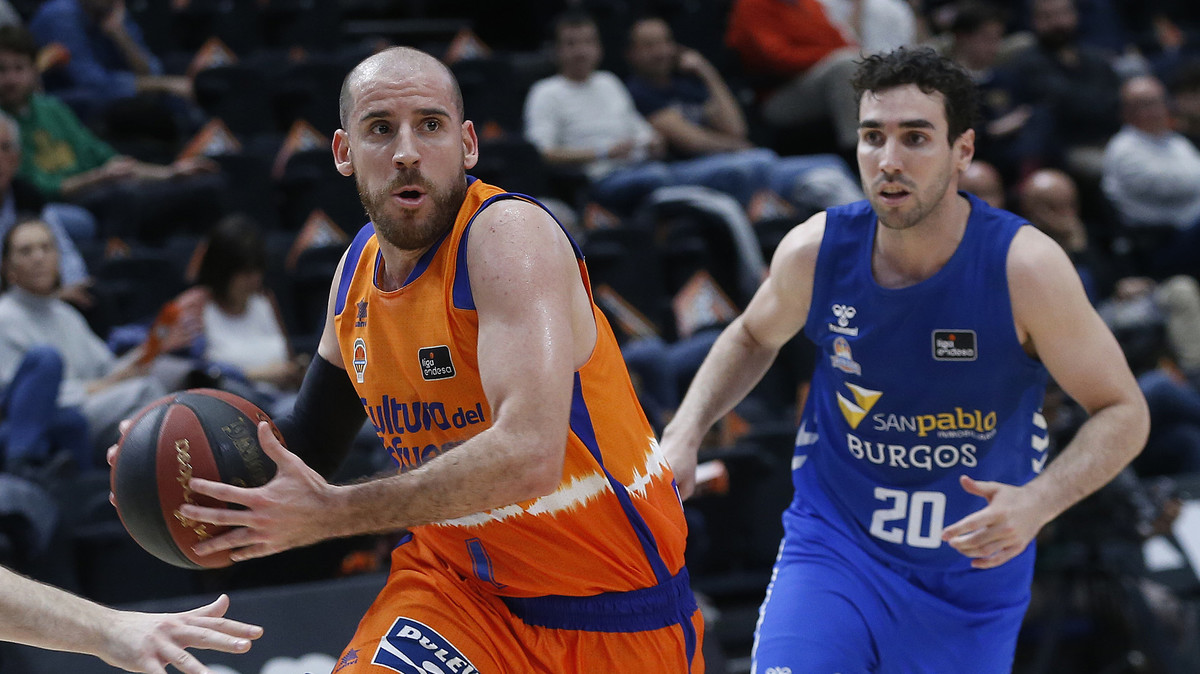Un solvente Valencia Basket arrolla al San Pablo Burgos (95-66)