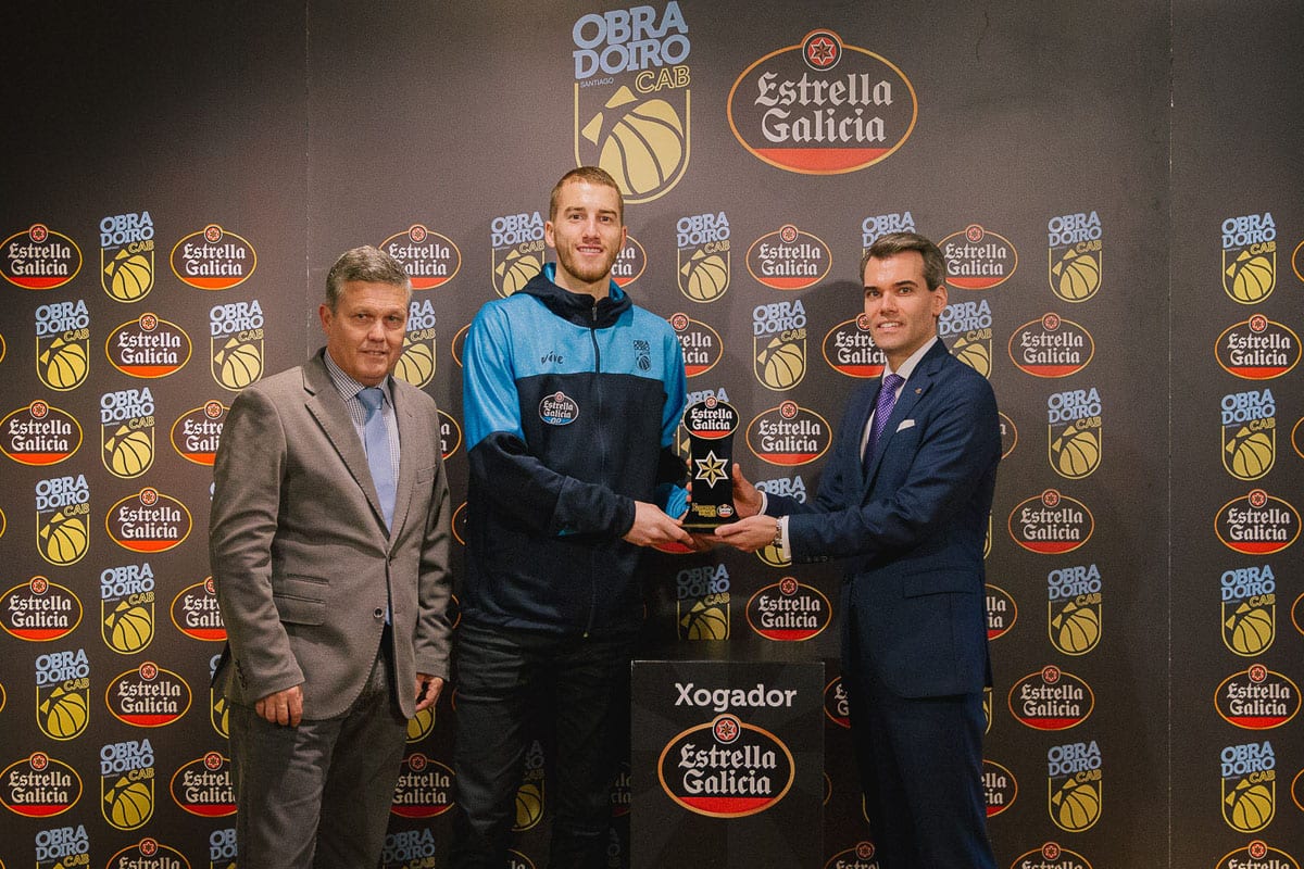Matt Thomas, elegido Jugador Estrella Galicia del mes de diciembre