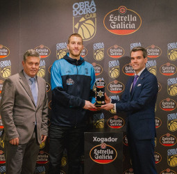 Matt Thomas, elegido Jugador Estrella Galicia del mes de diciembre