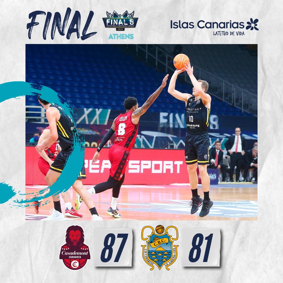 El Casademont Zaragoza se impone al Iberostar Tenerife (87-81)