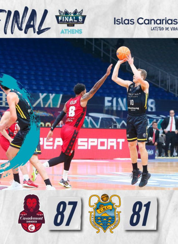 El Casademont Zaragoza se impone al Iberostar Tenerife (87-81)