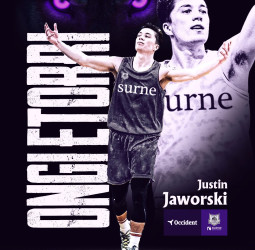 Justin Jaworski, segundo fichaje de Surne Bilbao Basket