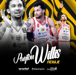 La Laguna Tenerife ficha a Payton Willis