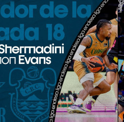 Evans y Shermadini, Jugadores de la Jornada 18