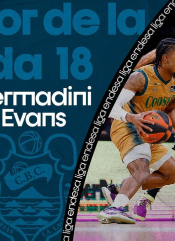 Evans y Shermadini, Jugadores de la Jornada 18