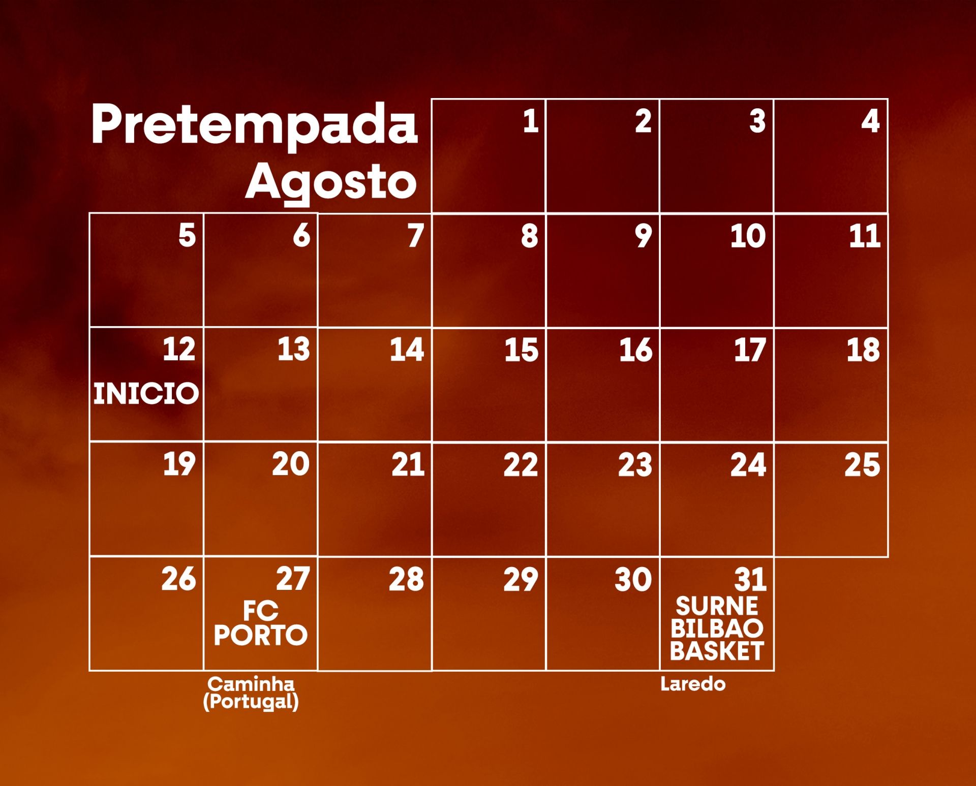 Fechas de pretemporada del Leyma Coruña 24/25