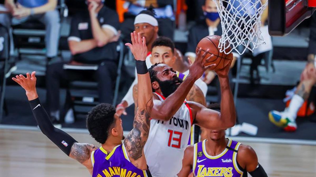 Los Rockets dominan de principio a fin los Lakers (112-97) [1-0]