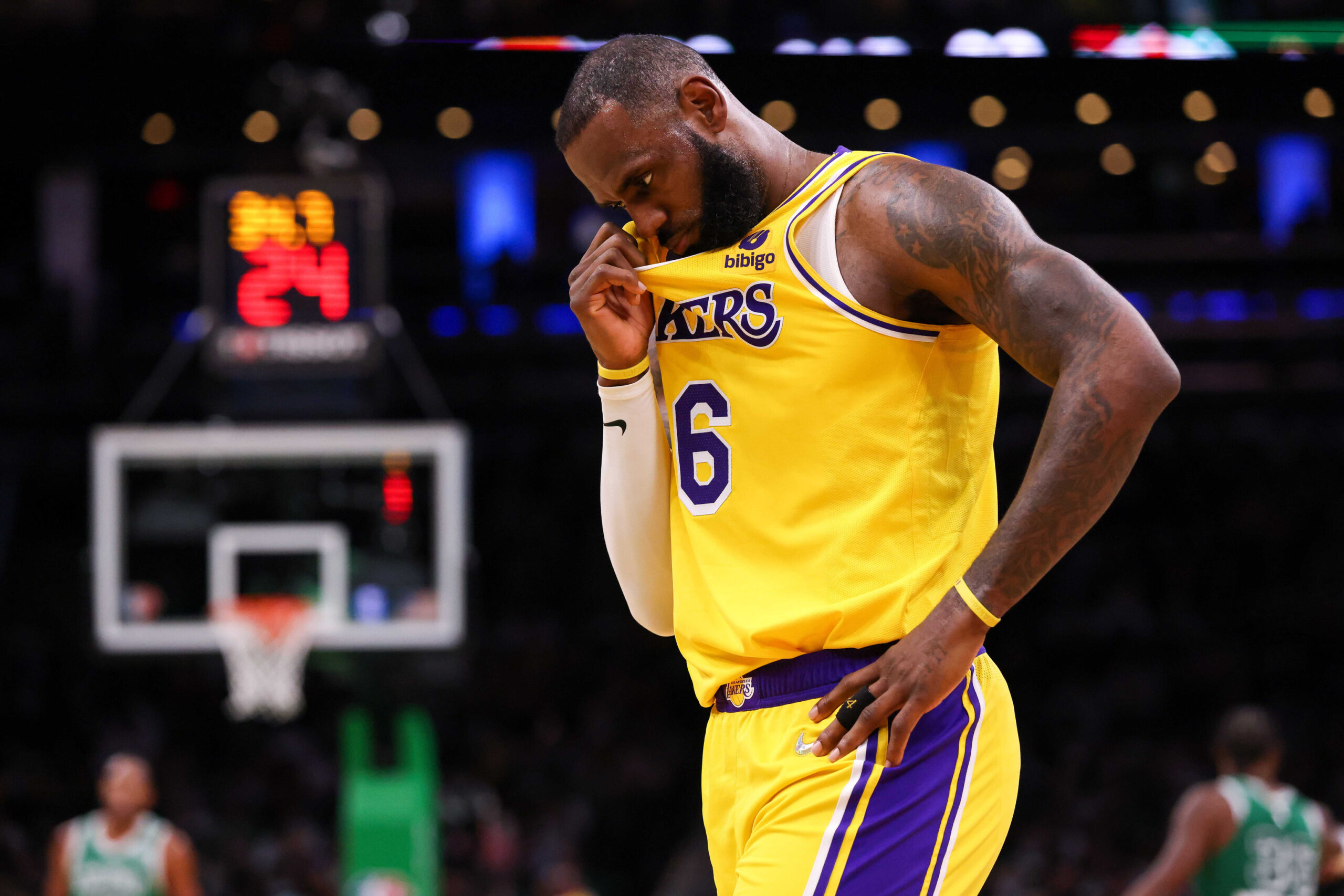 Lebron James, expulsado