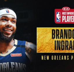 Brandon Ingram, jugador con mayor progresión en la NBA