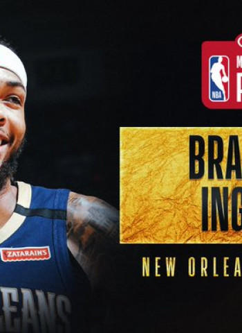 Brandon Ingram, jugador con mayor progresión en la NBA