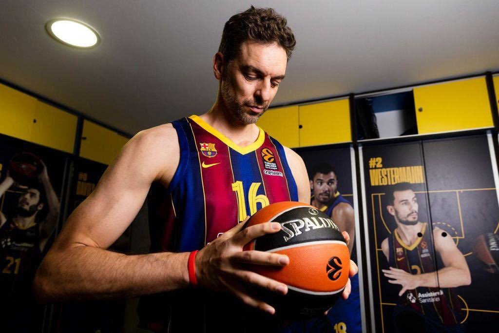 Pau Gasol hará su debut con el Barcelona este viernes ante el Bayern Múnich