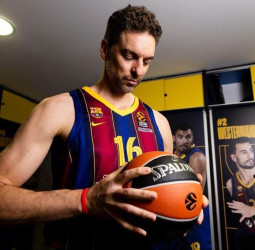 Pau Gasol hará su debut con el Barcelona este viernes ante el Bayern Múnich