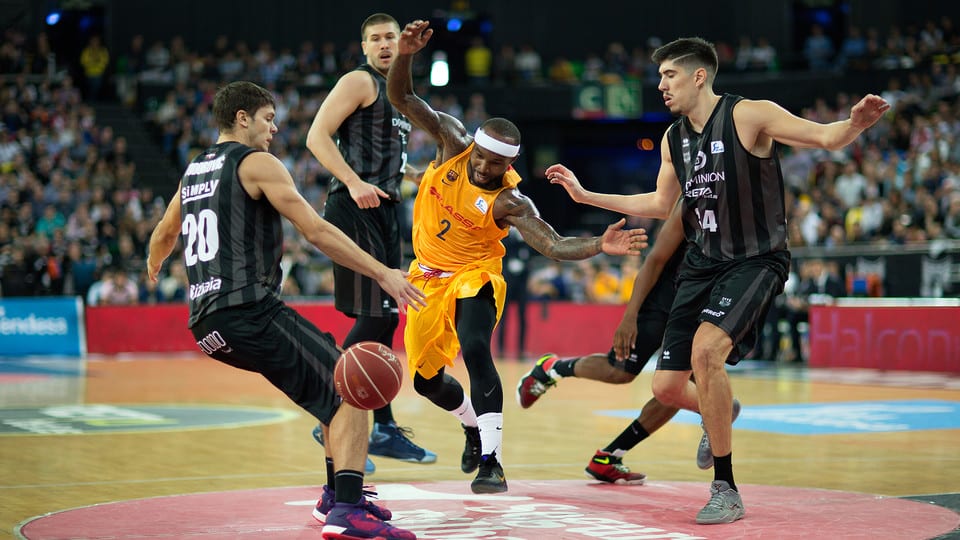 Primera derrota del Barça en liga Endesa a manos del Dominion Bilbao (92-79)