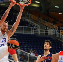 Primera derrota del Barcelona Lassa en la prórroga, ante el CSKA Moscú (100-96)