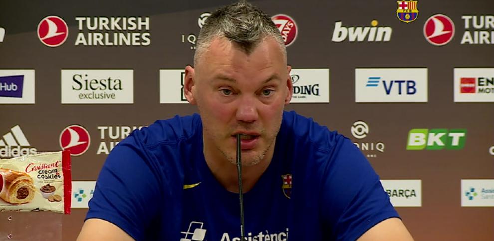 Jasikevicius: “Estamos llegando a un momento decisivo de la temporada y necesitamos a todos los jugadores”