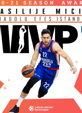 Vasilije Micic, MVP de la temporada de la EuroLeague