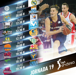 Toda la información de la jornada 19 de la Liga Endesa