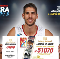 El Monbus Obradoiro jugará a la Lotería de Navidad con el 51070, fecha de la fundación del club