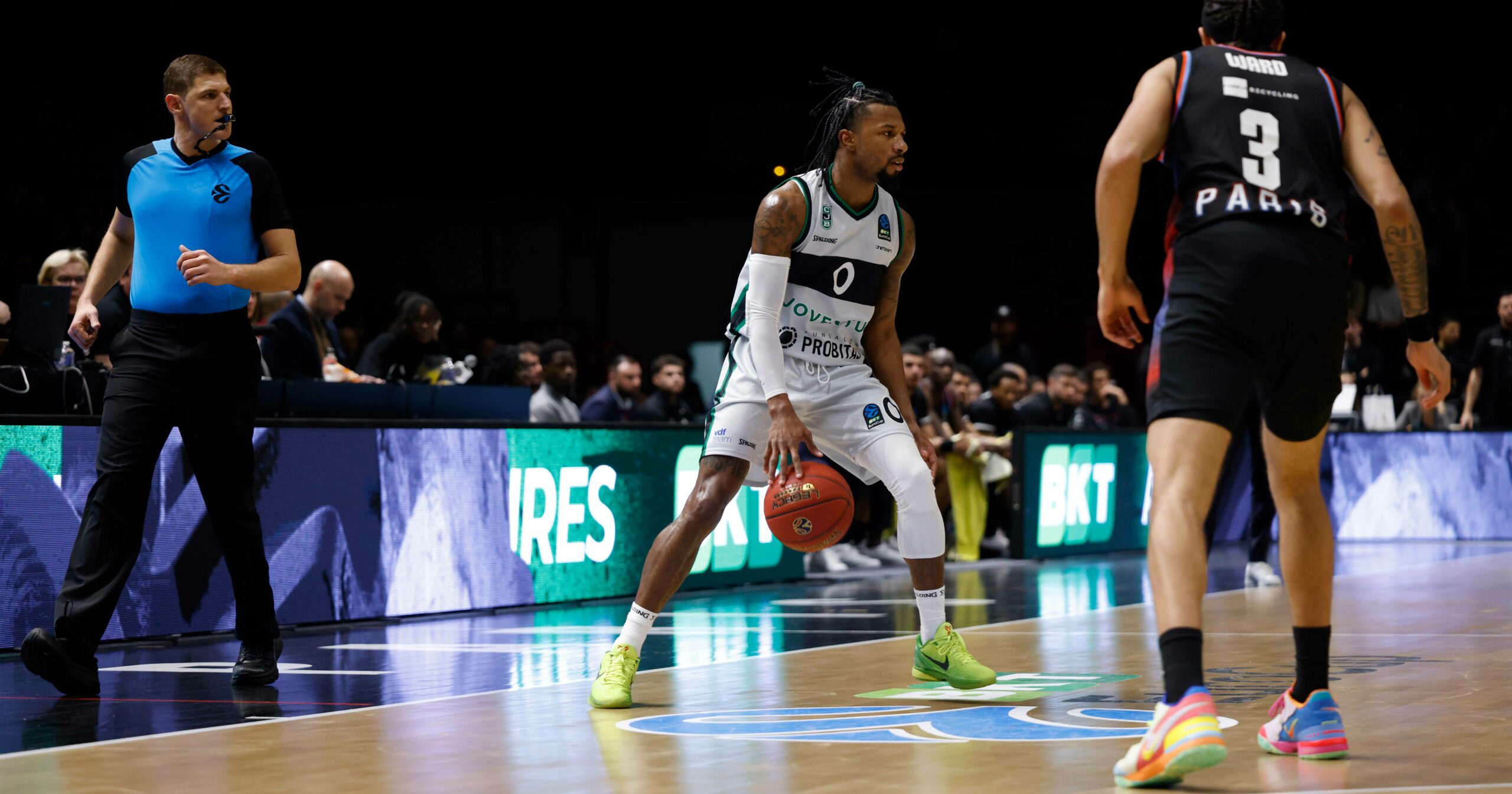 Con derrota, el Joventut compite de tú a tú con el Paris Basketball, 89-82