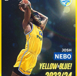 Josh Nebo, un año más en el Maccabi