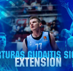 Arturas Gudaitis, dos temporadas más en el Zenit St. Petersburg