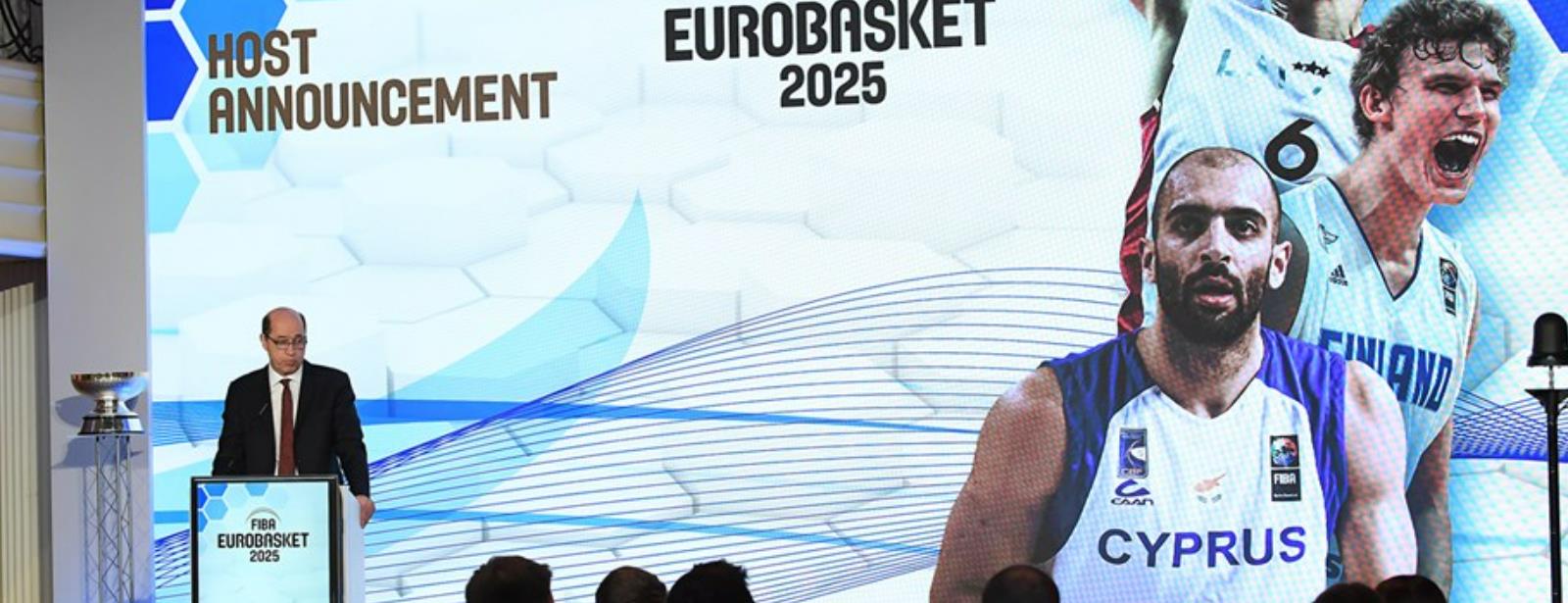 Letonia, Chipre y Finlandia serán las sedes del EuroBasket 2025