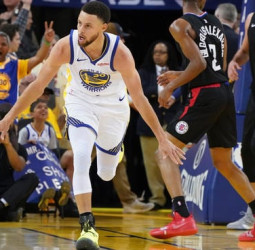 Los Warriors muestran su condición de favorito ante los Clippers (104-121) [1-0]