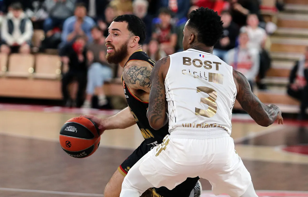 El AS Mónaco se vuelve a imponer al ASVEL Villeurbanne, 87-75